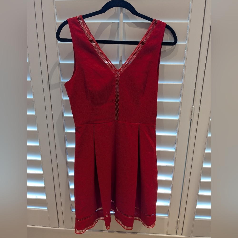 J.O.A Red Dress